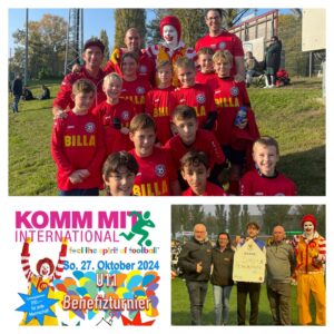 Read more about the article U11 kickt für einen Wohltätigen Zweck