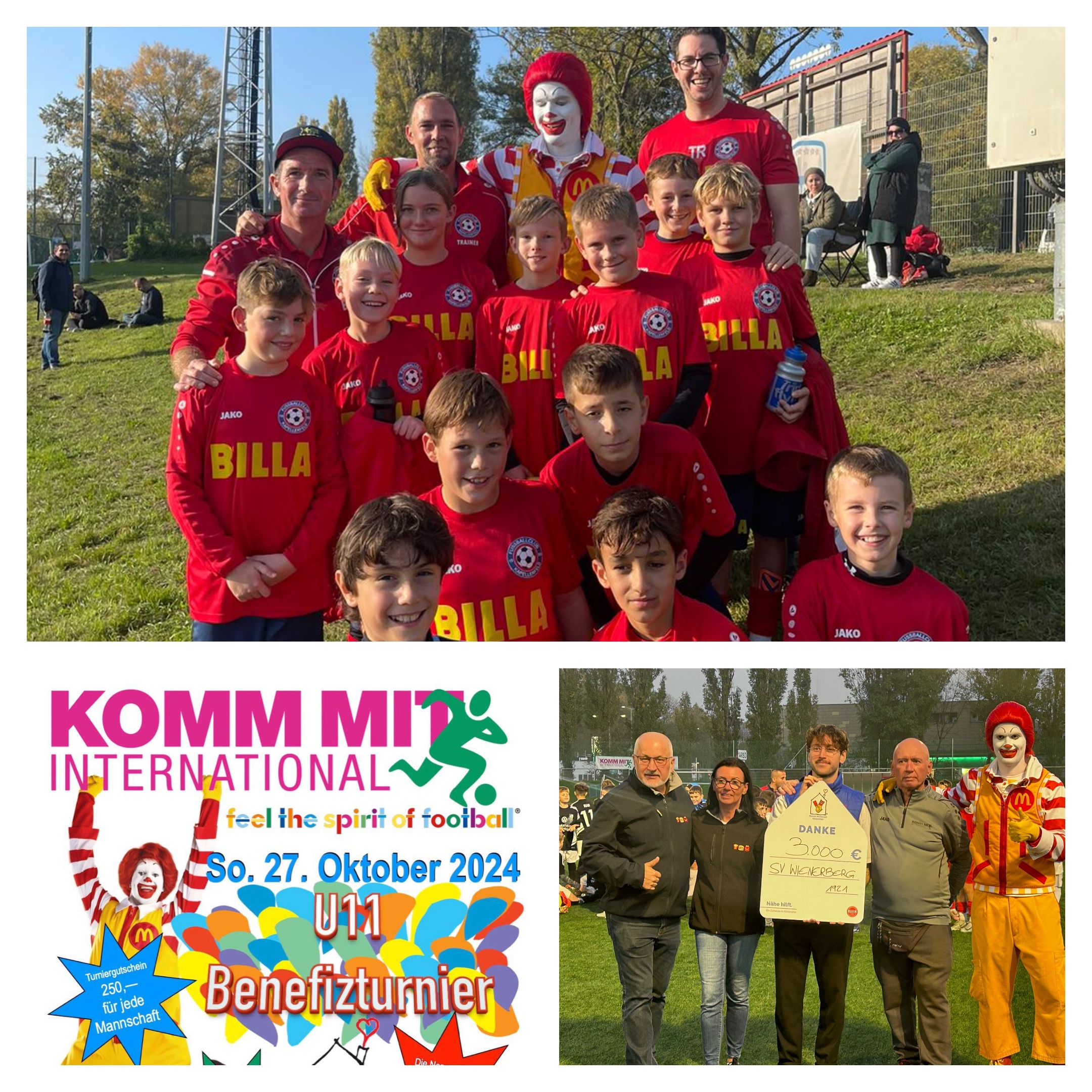 Read more about the article U11 kickt für einen Wohltätigen Zweck