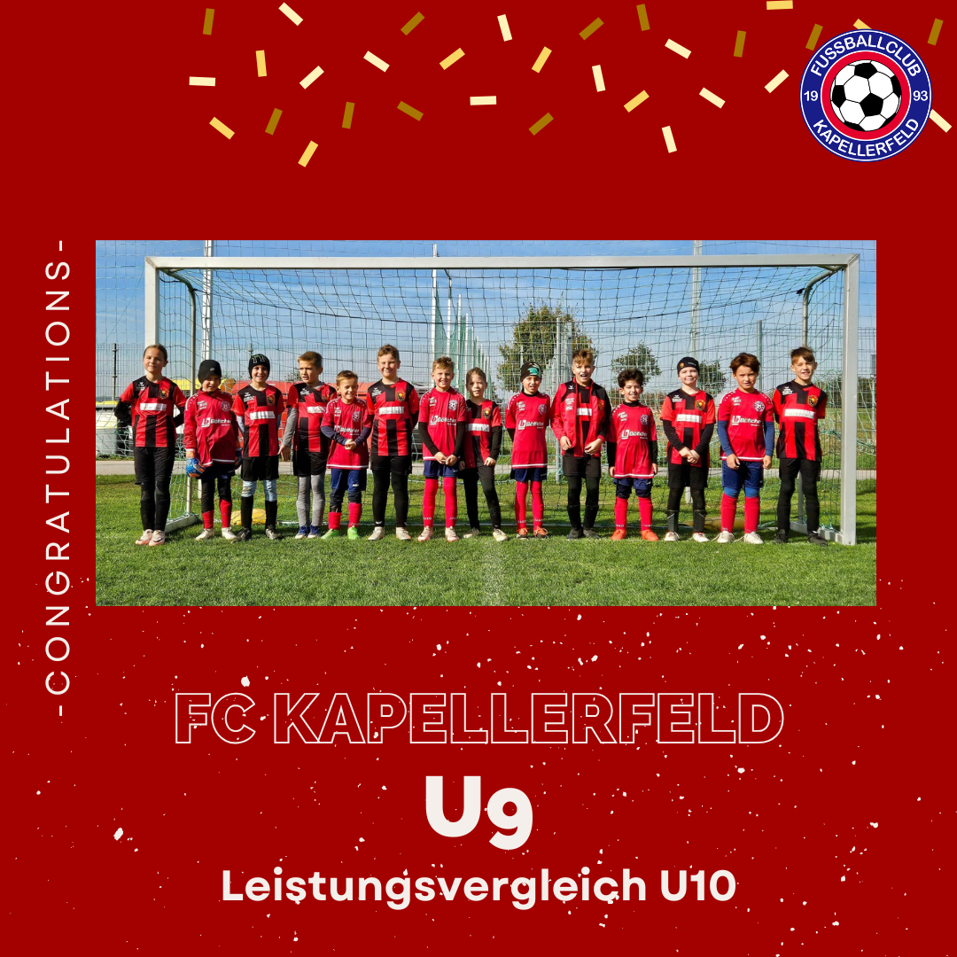 Read more about the article Leistungsvergleich U9 Kapellerfeld : U10 Strasshof