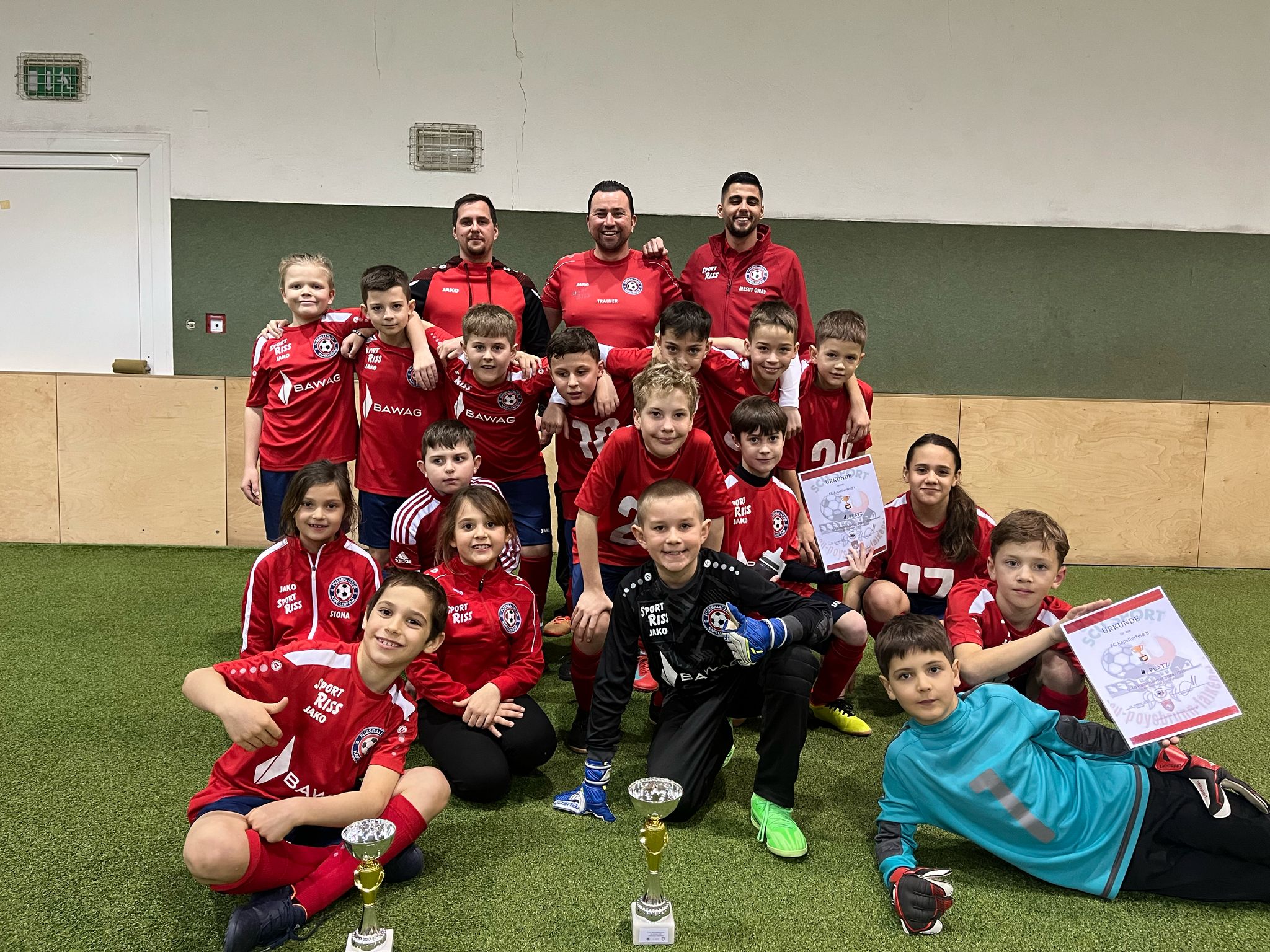 Read more about the article Unsere U10 sagt dem (Hallen-)Winter leise „baba