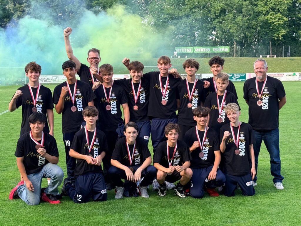 Ehrung unserer U14 in Hirschstetten