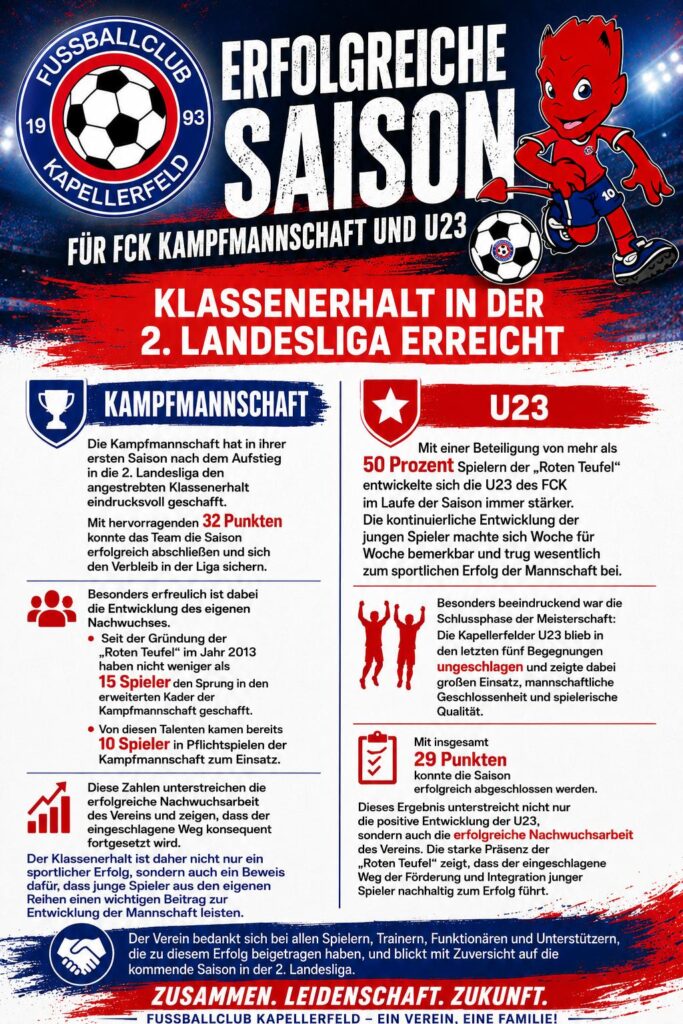Saisonziele erreicht!